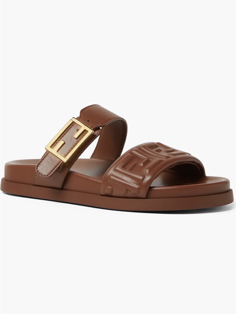 FENDI Feel FF Double Band Sandal